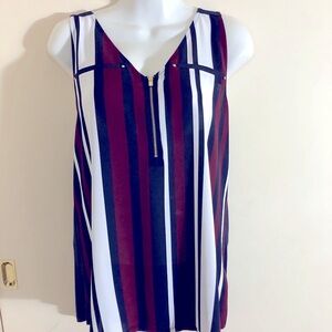 Express striped tank top